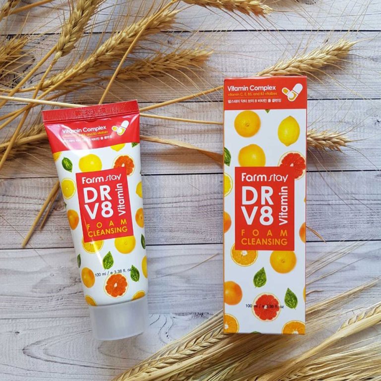 FarmStay Dr-V8 Vitamin Cleansing Foam